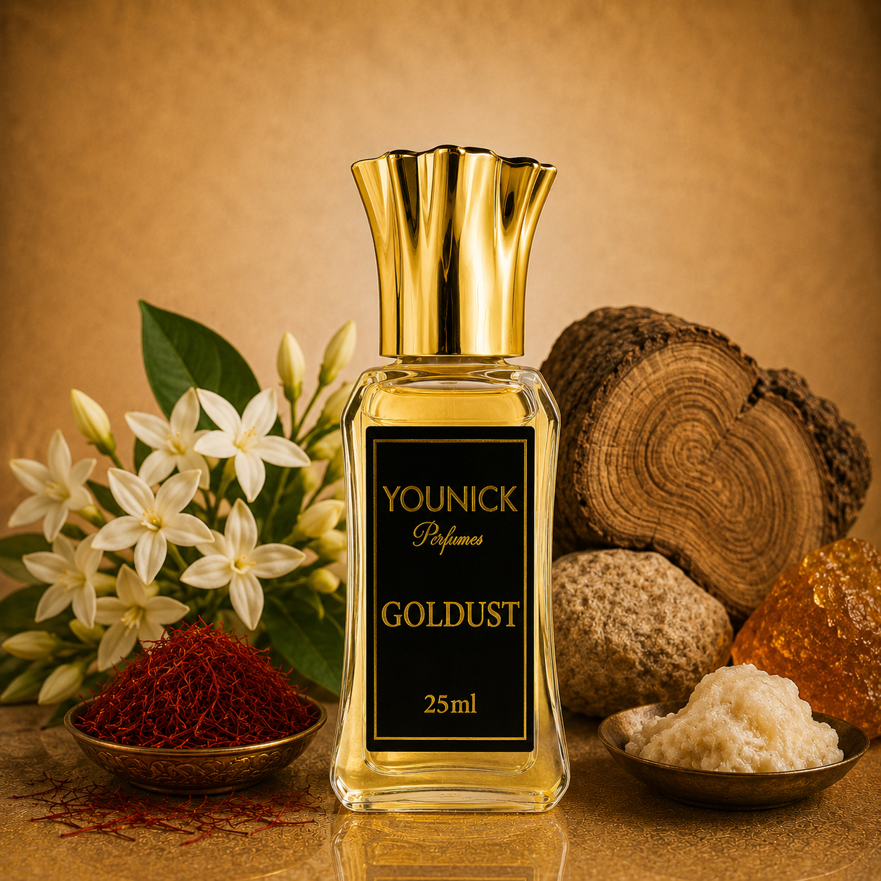 YOUNICK Goldust Attar – Premium Long-Lasting Attar | 6ml / 12ml / 25ml