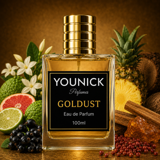 YOUNICK Goldust Eau De Parfum – Premium Long-Lasting Luxury Fragrance | 50ml / 100ml