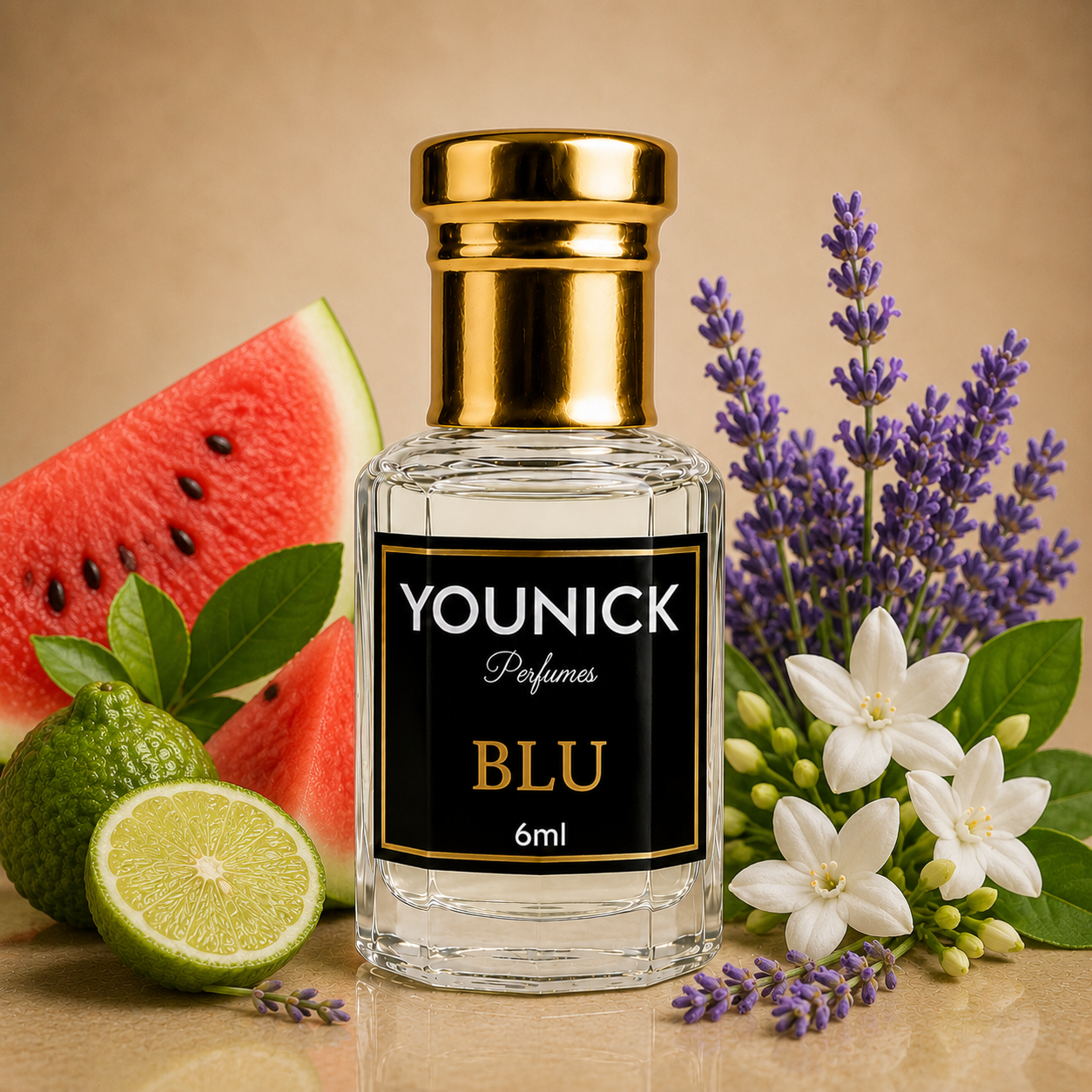 YOUNICK BLU Premium Attar | Fresh Aquatic Long Lasting Perfume Oil | Unisex Alcohol-Free Attar (Inspired By BLU by AJMAL)