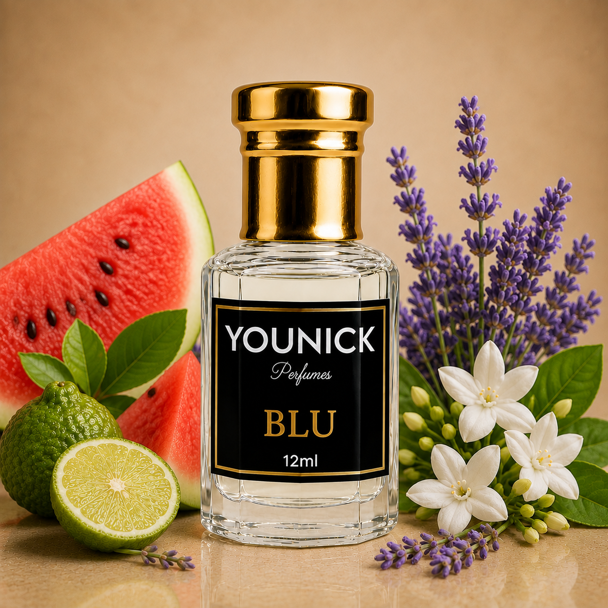 YOUNICK BLU Premium Attar | Fresh Aquatic Long Lasting Perfume Oil | Unisex Alcohol-Free Attar (Inspired By BLU by AJMAL)