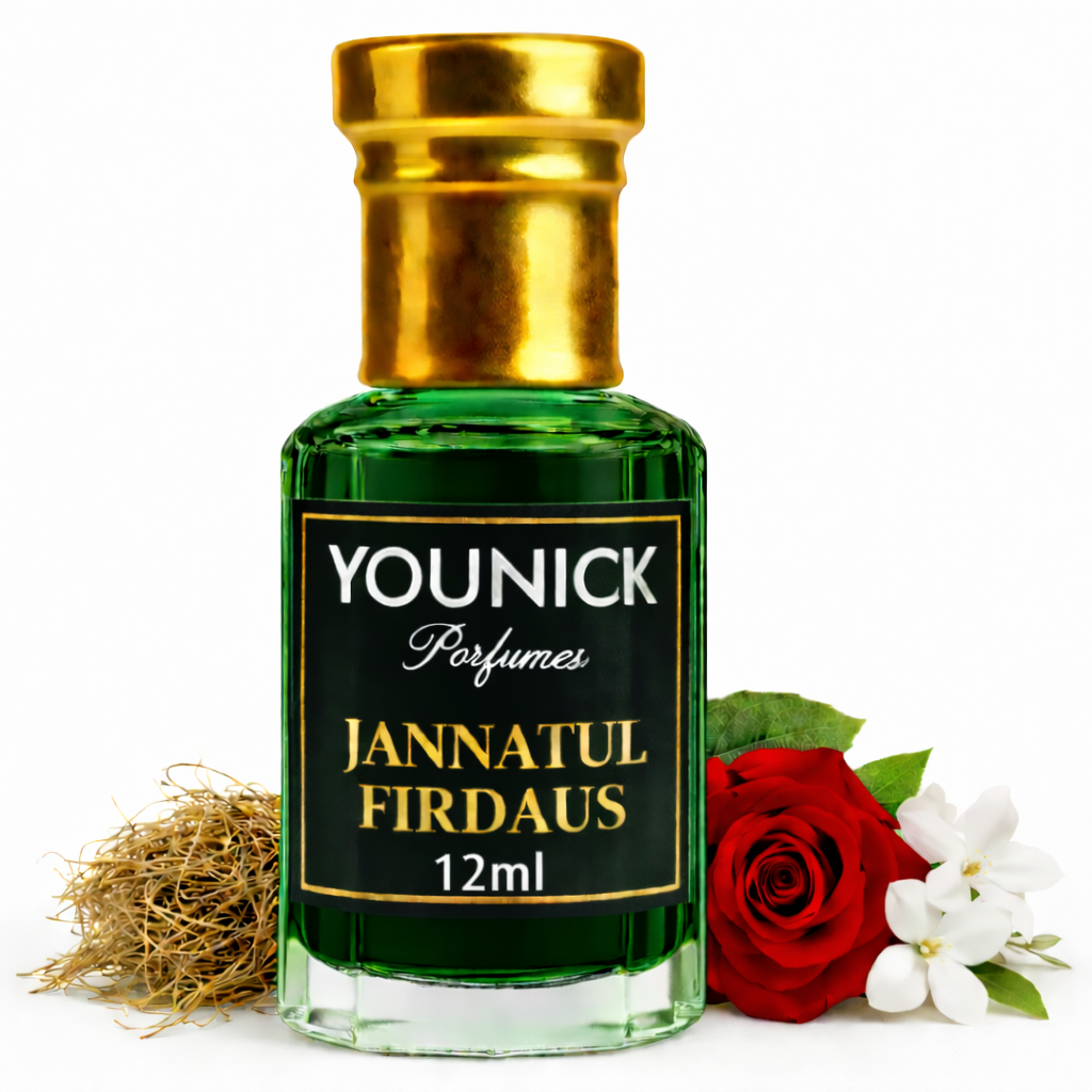 Jannatul Firdaus Attar by YOUNICK Perfumes | Rich Oriental Woody Floral Fragrance