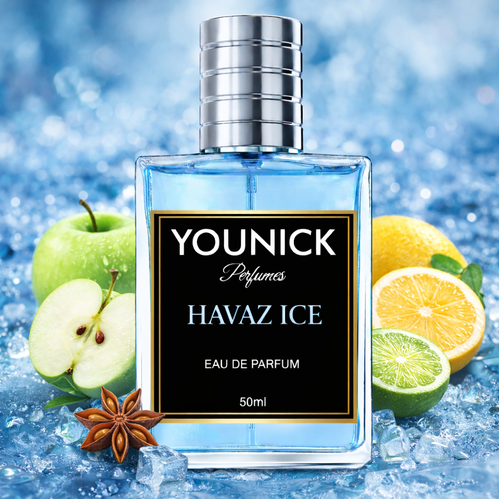 Havaz Ice by YOUNICK Eau De Parfum – Fresh Aquatic Fragrance