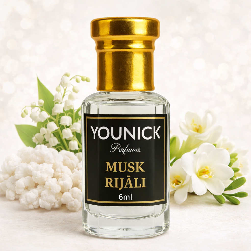Musk Rijali Special by YOUNICK Perfumes – Fresh White Musk Floral Attar