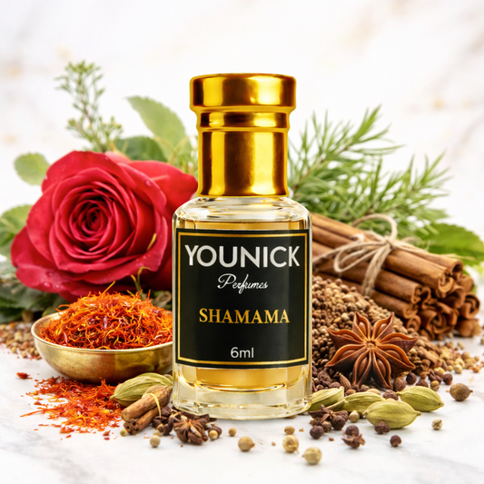 YOUNICK Shamama Attar | Traditional & Premium Royal Warm Spicy Attar | Alcohol-Free Long Lasting Perfume Oil