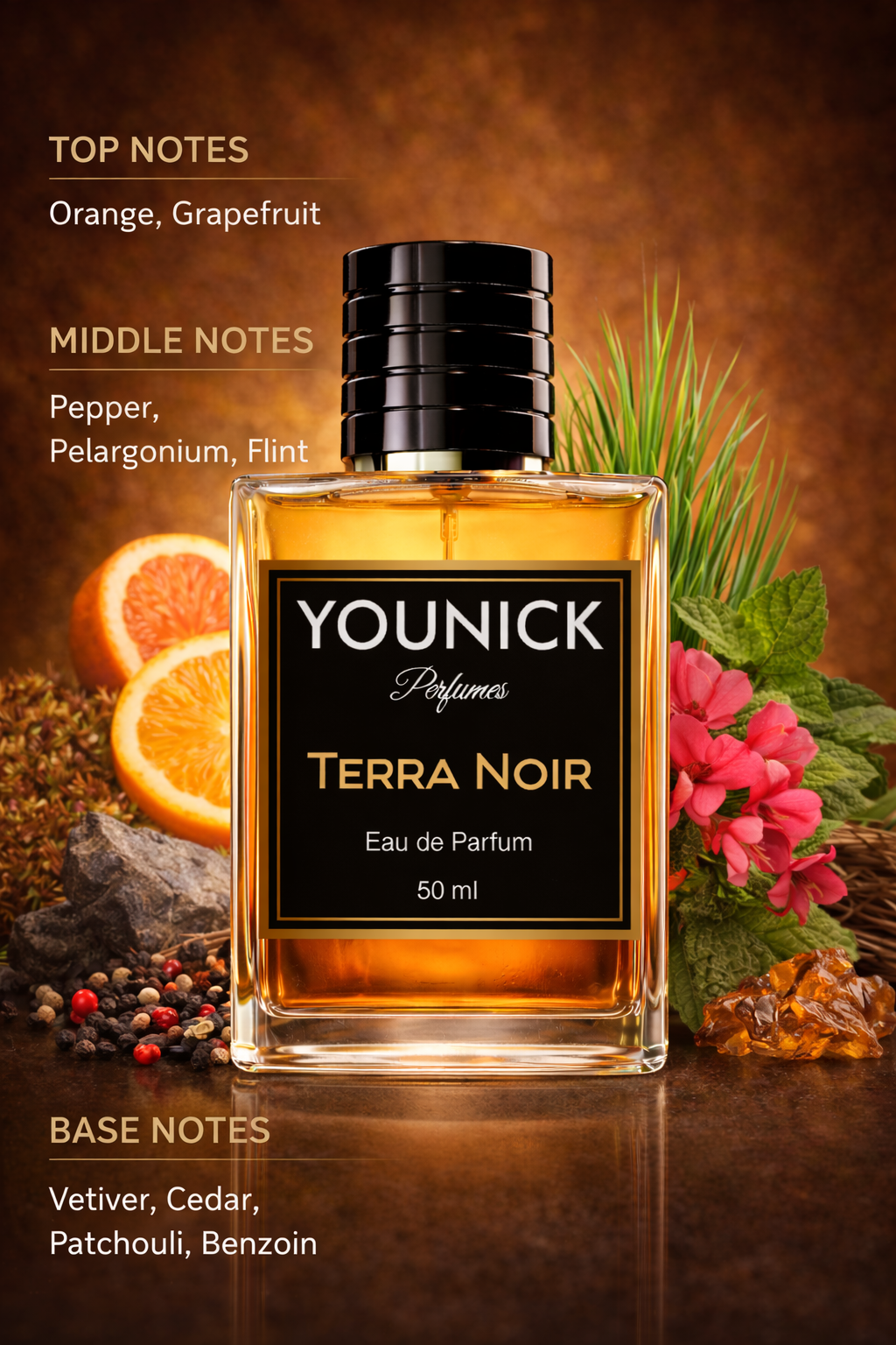 Terra Noir Eau de Parfum Inspired by Terre d’Hermès