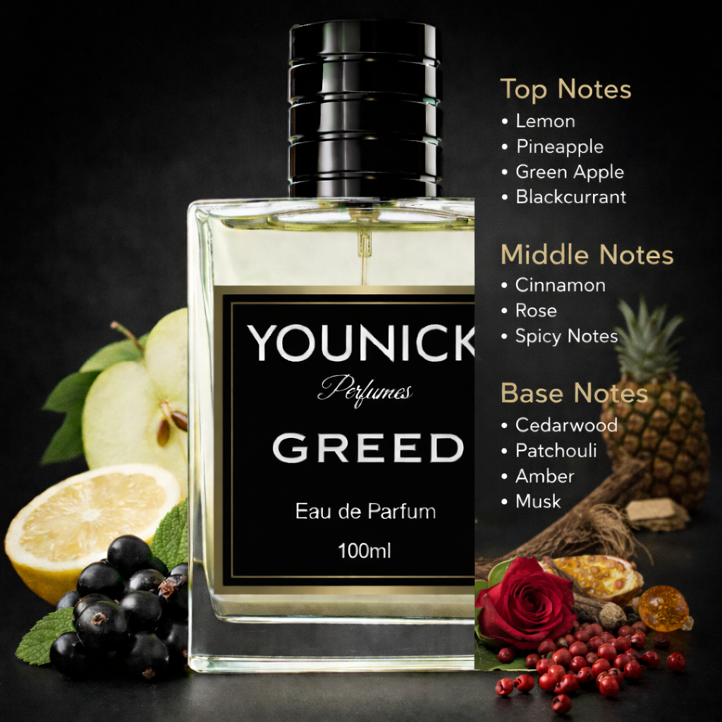 Greed Unisex Perfume by YOUNICK PERFUMES Inspired Version Of Creed Aventus
