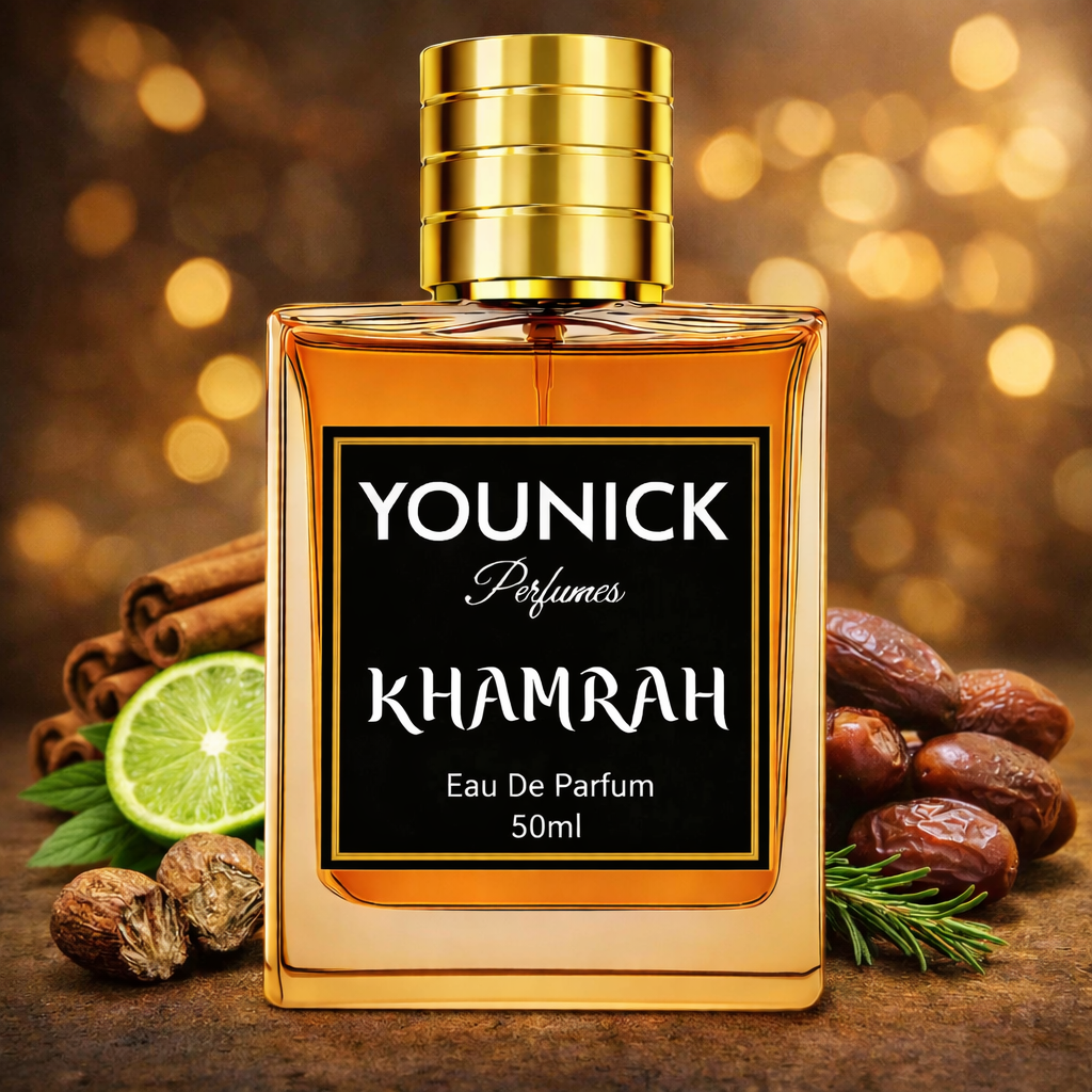 Khamrah by YOUNICK Perfumes – Oriental Spicy Eau de Parfum for Men & Women inspired by khamrah by Lattafa