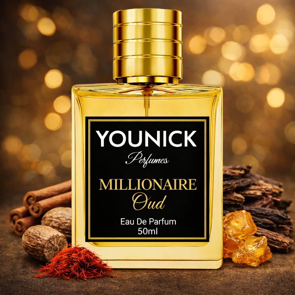 Millionaire Oud by YOUNICK Eau de Parfum Inspired by 1 Million Golden Oud by Rabanne
