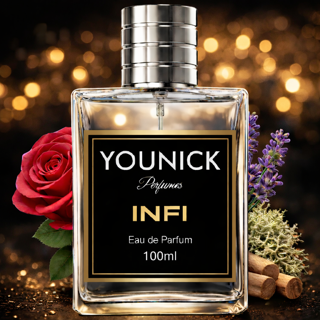 INFI by YOUNICK Eau De Parfum – Elegant Woody Floral Musk Fragrance