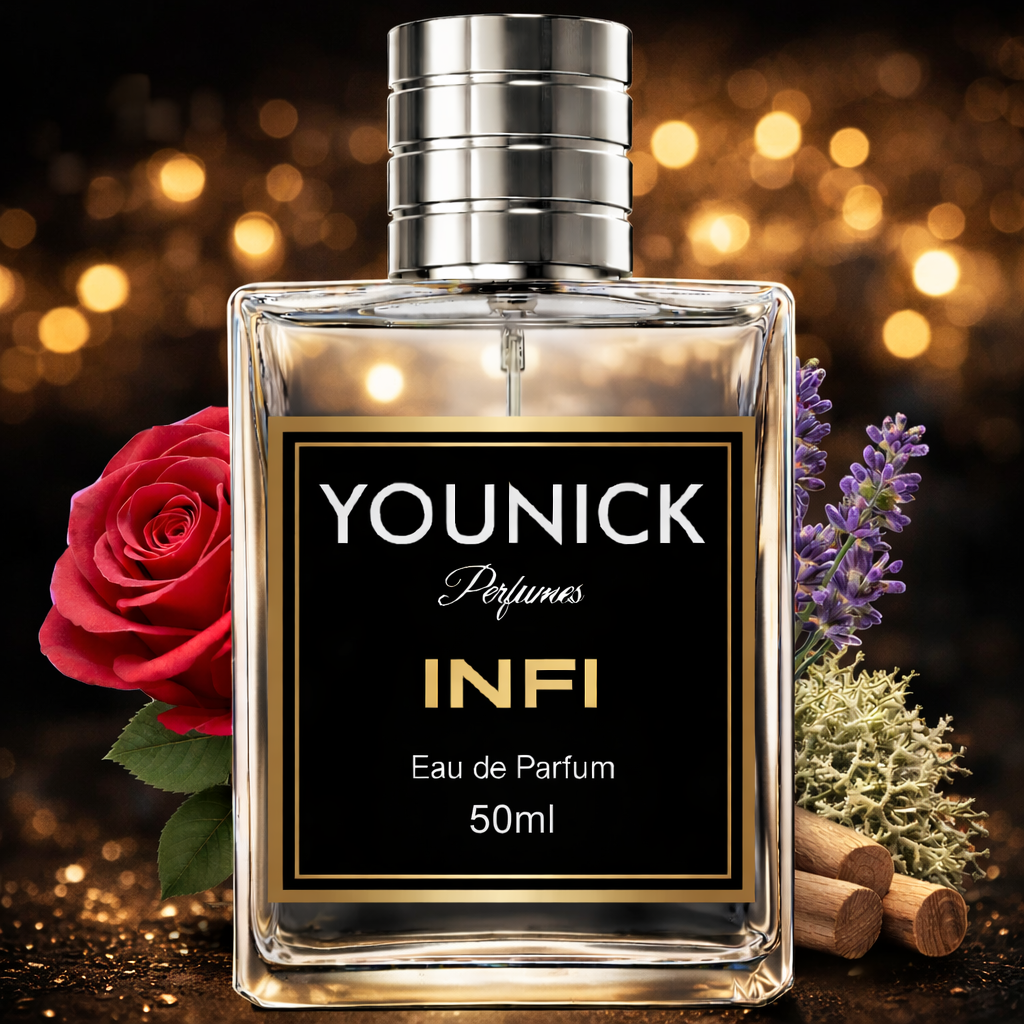 INFI by YOUNICK Eau De Parfum – Elegant Woody Floral Musk Fragrance