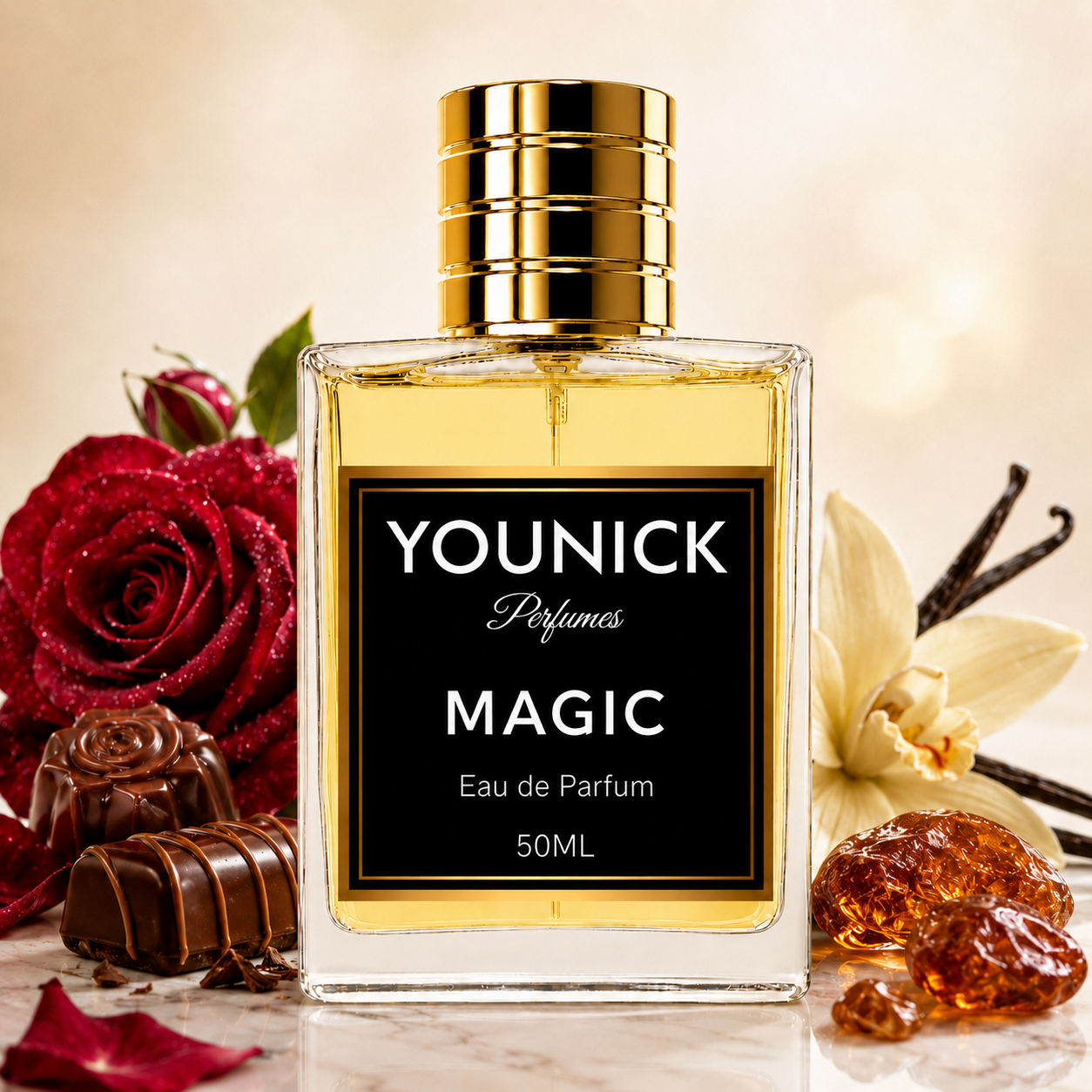 YOUNICK Magic Eau de Parfum for Men & Women | Long Lasting Luxury Perfume | Premium Fragrance Spray