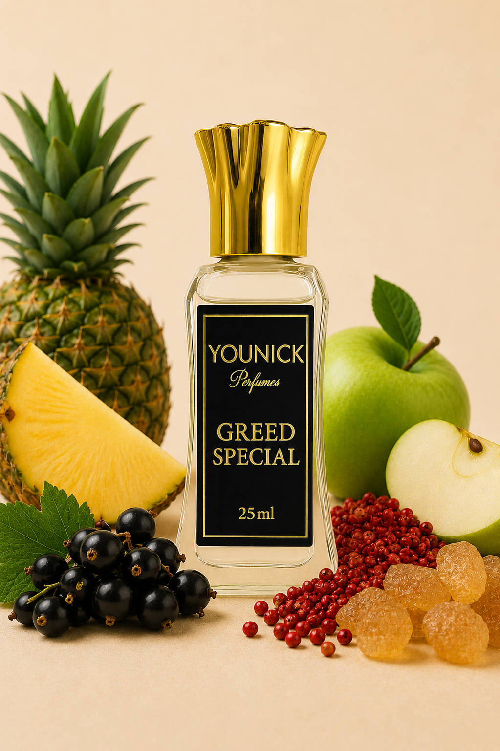 YOUNICK Greed Special Attar Inspired Version of Avⓔntus By Crⓔⓔd | Premium Long Lasting Non-Alcoholic Perfume Oil | Fruity Woody Musk Fragrance | Unisex