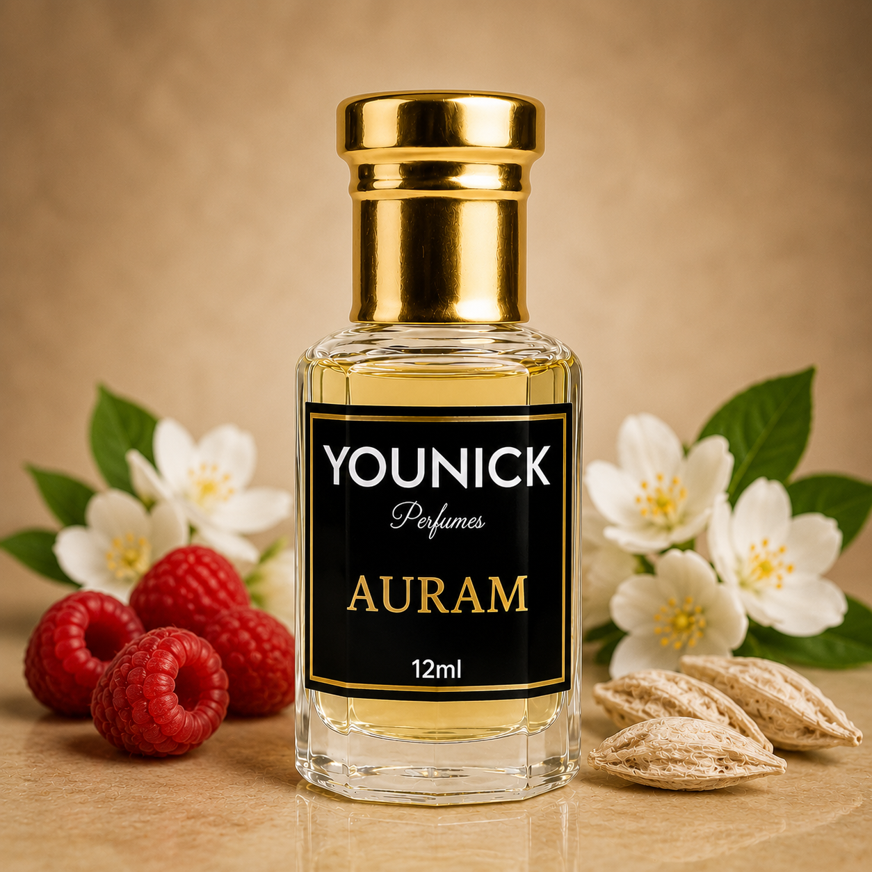 YOUNICK AURAM Attar (Inspired Version of Aurum by Ajmal) | Premium Long Lasting Non-Alcoholic Attar | Unisex Perfume Oil | Available in