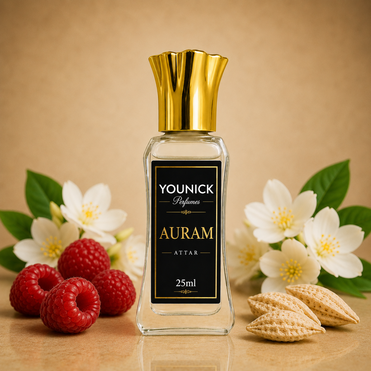 YOUNICK AURAM Attar (Inspired Version of Aurum by Ajmal) | Premium Long Lasting Non-Alcoholic Attar | Unisex Perfume Oil | Available in