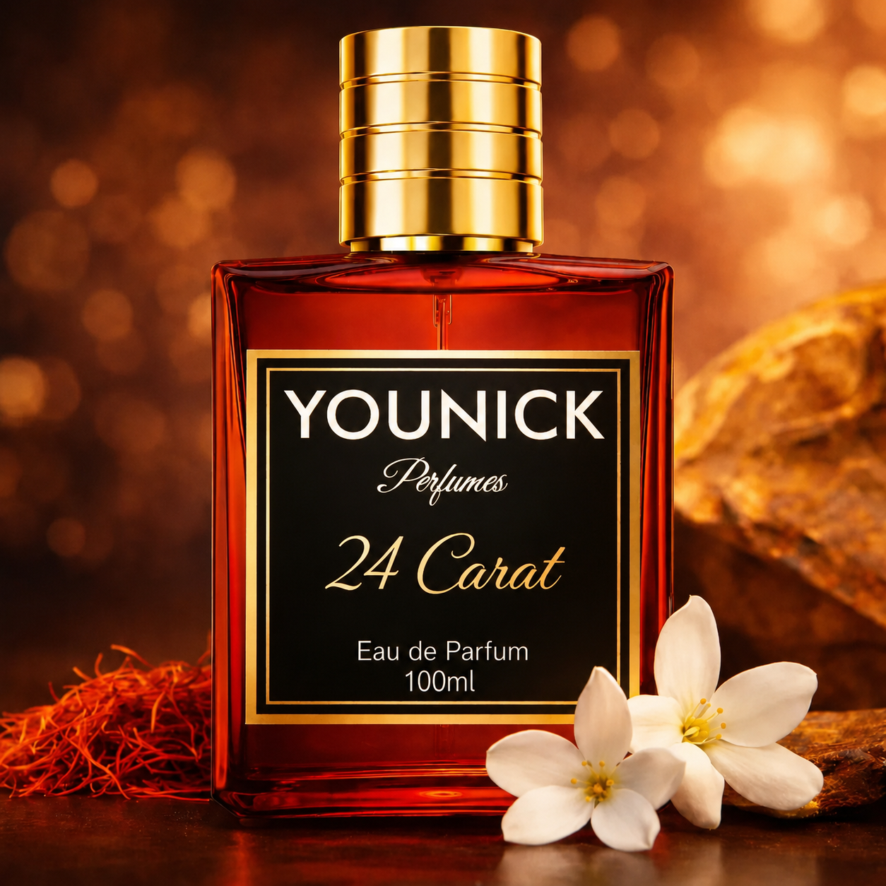 YOUNICK 22 Carat Eau De Parfum ( Inspired version of Baccarat Rouge 540 by Maison Francis Kurkdjian )
