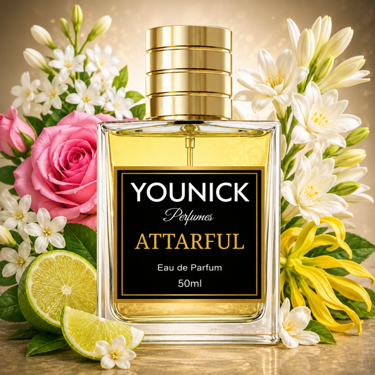 YOUNICK ATTARFUL Eau De Parfum for Men & Women | Premium Floral Fruity Woody Fragrance | Long Lasting Perfume