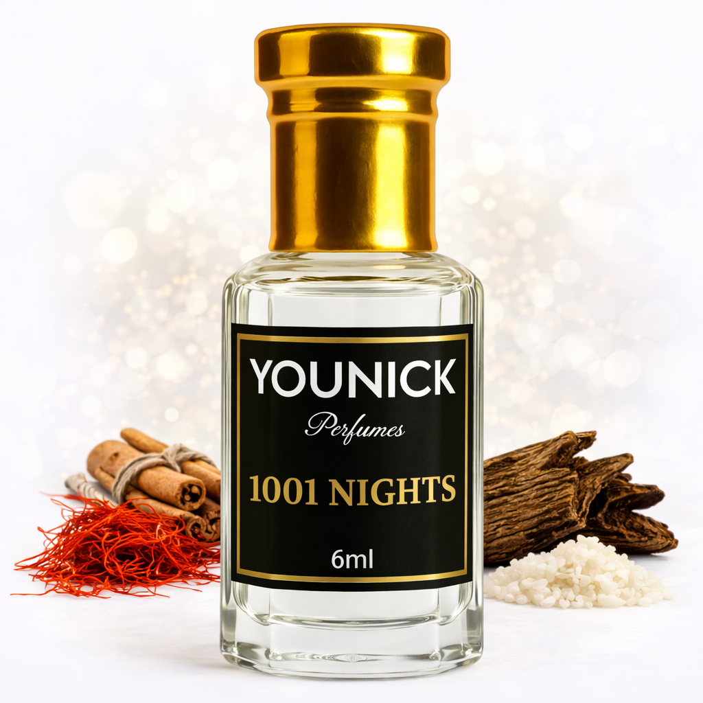 YOUNICK 1001 Nights Attar | Premium Arabian Oud Attar | Long Lasting Alcohol-Free Perfume Oil