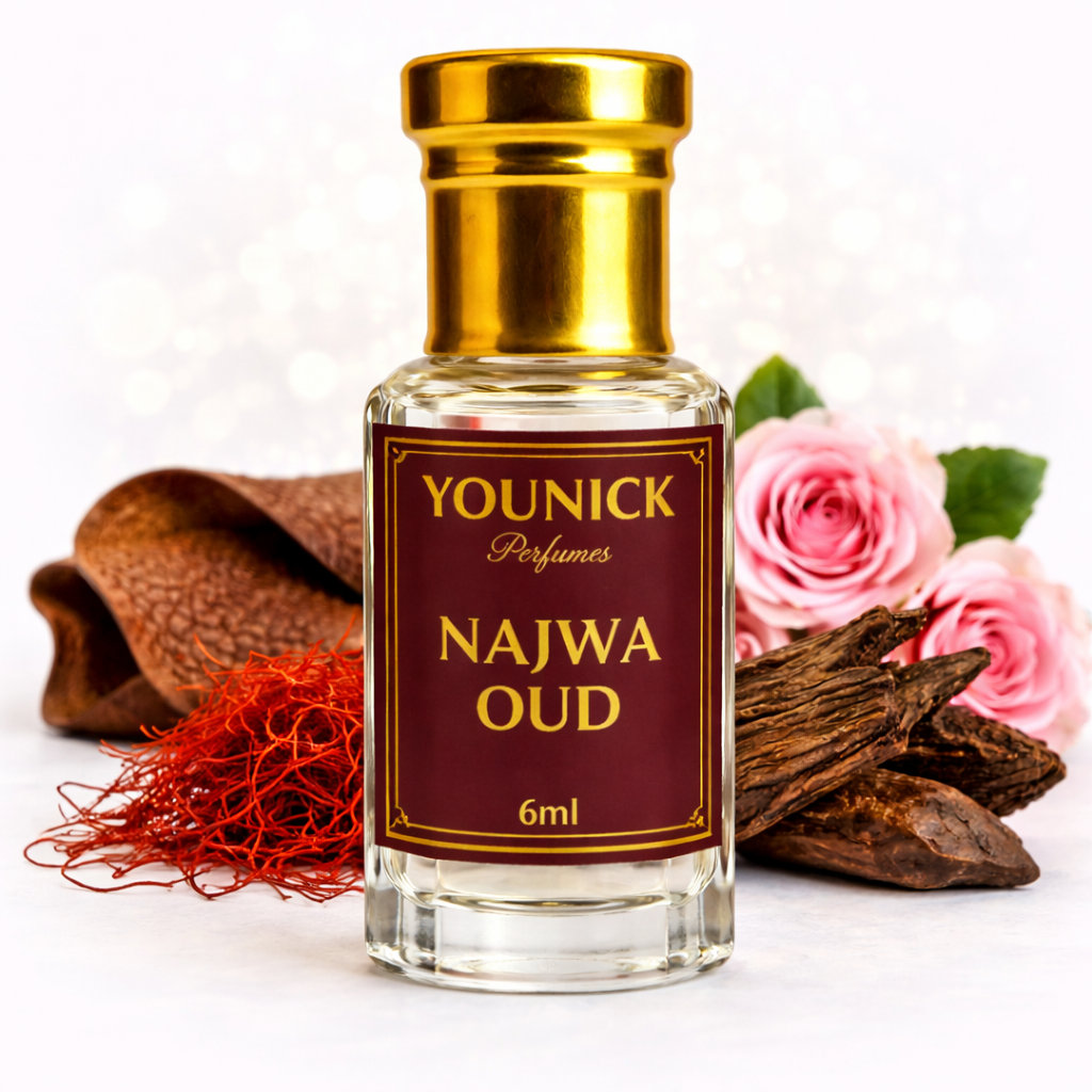 NAJWA OUD Attar by YOUNICK – Premium Long Lasting Oud Perfume Oil