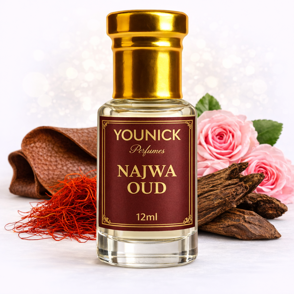 NAJWA OUD Attar by YOUNICK – Premium Long Lasting Oud Perfume Oil