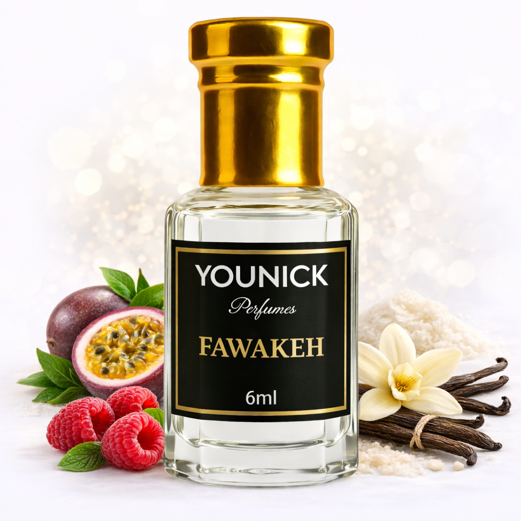 FAWAKEH Attar by YOUNICK – Fruity Floral Luxury Perfume Oil
