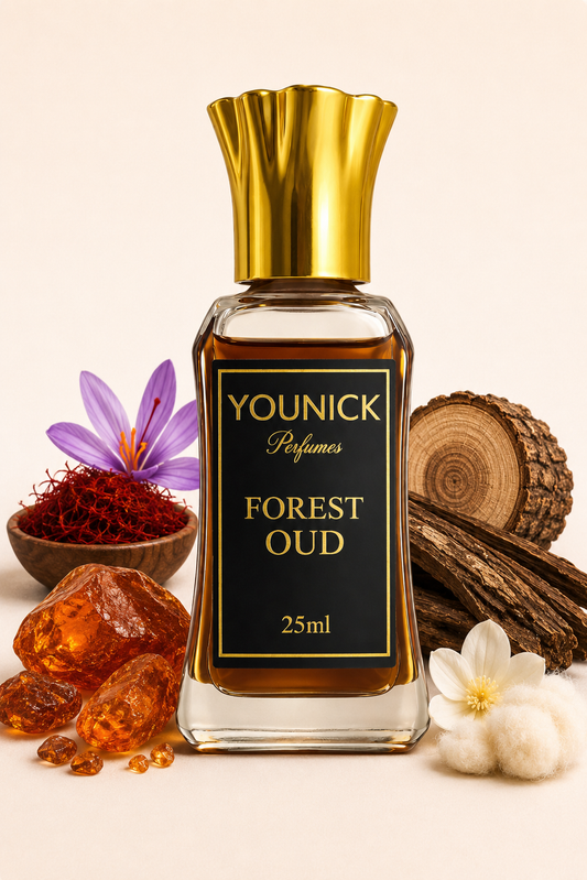 YOUNICK Forest Oud Premium Attar | Luxurious Woody Oriental Fragrance for Men & Women