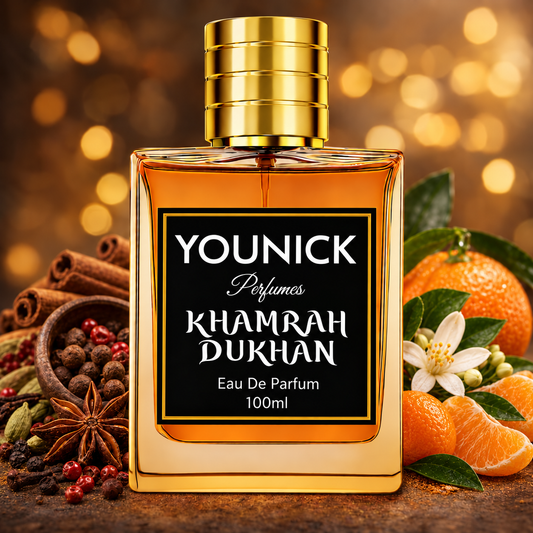 YOUNICK Khamrah Dukhan Eau De Parfum – Inspired Version of Khamrah Dukhan by Lattafa | Warm Spicy & Smoky Fragrance