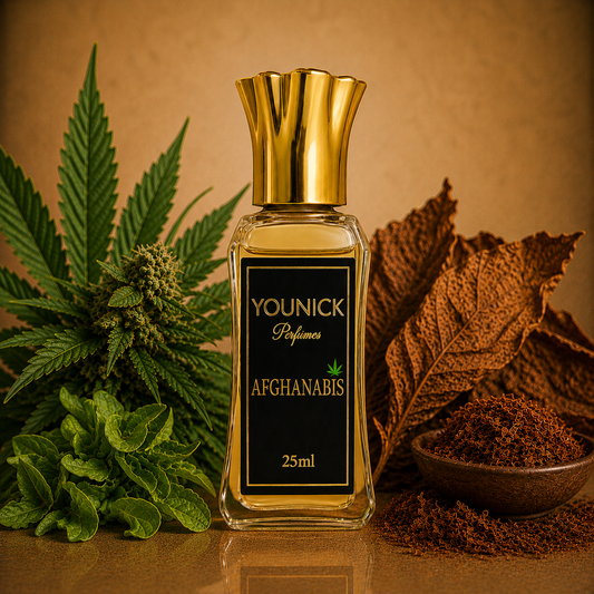 YOUNICK Afghanabis Perfume Oil – Cannabis, Green & Woody Fragrance