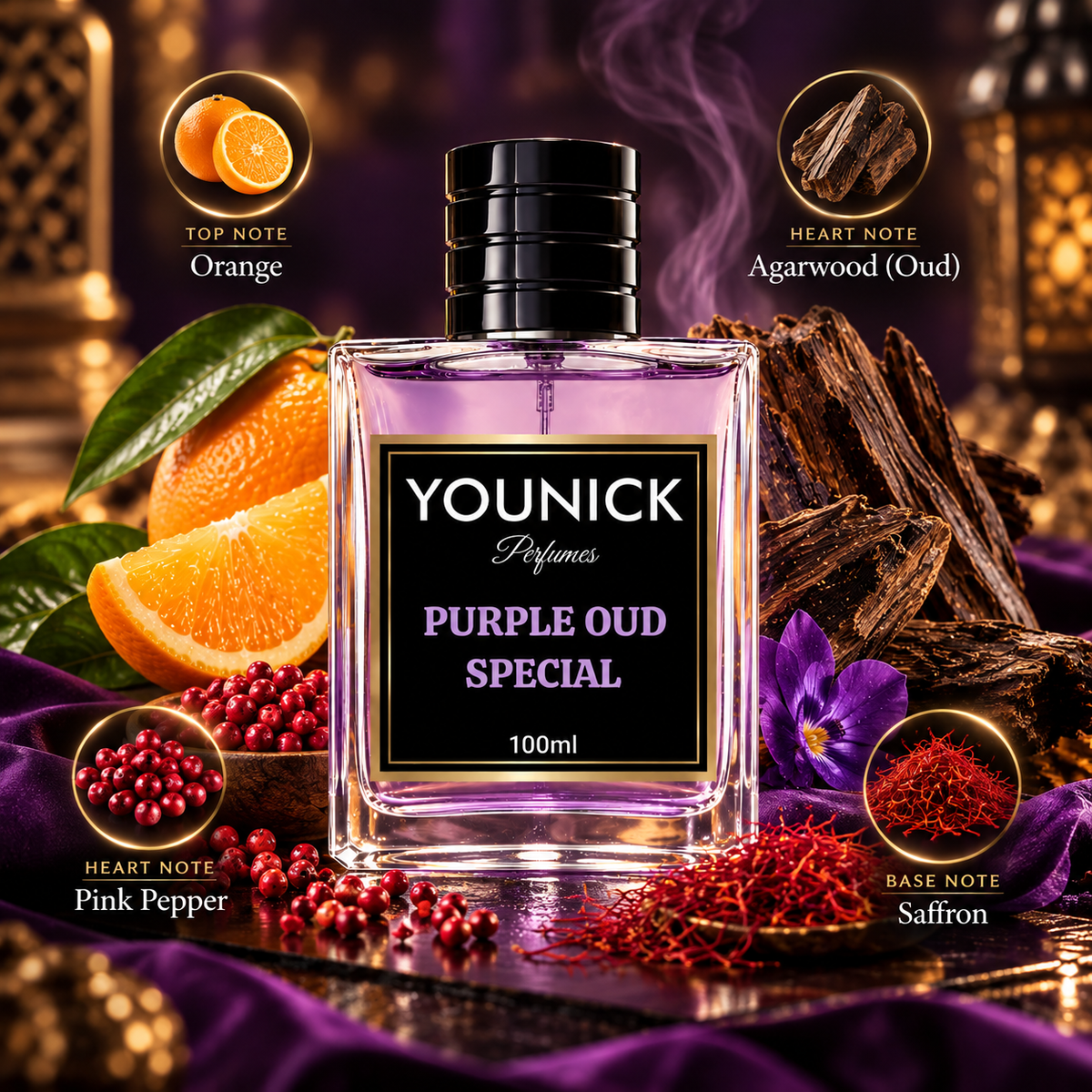 YOUNICK Purple Oud Inspired by the iconic Purple Oud by Dior