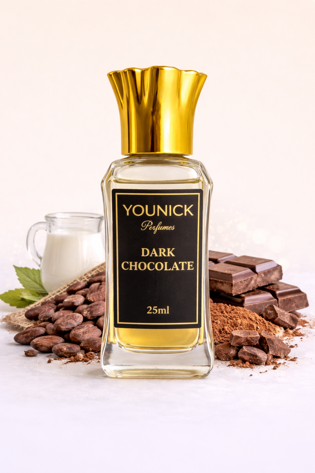 Dark Chocolate Attar by YOUNICK Perfumes – Rich Cocoa & Creamy Chocolate Fragrance