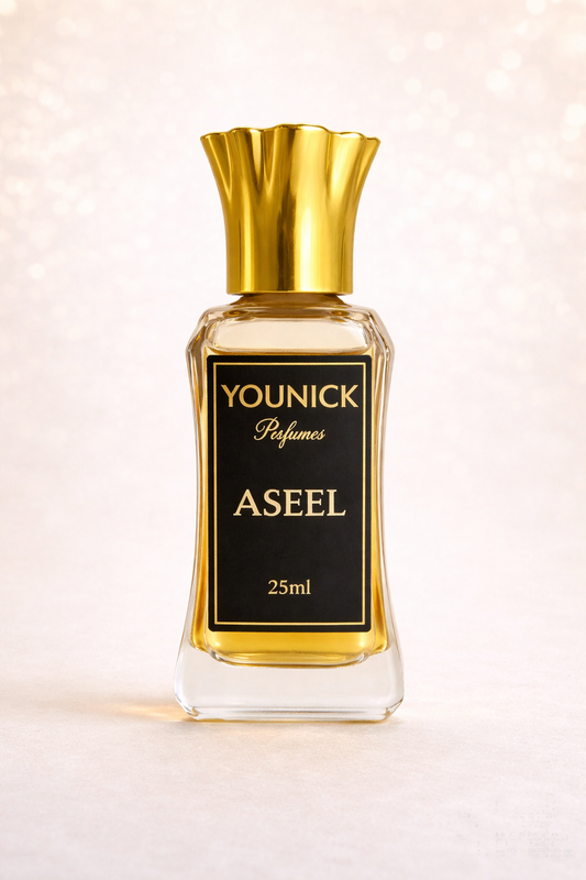 YOUNICK ASEEL Attar – Premium Arabic Perfume Oil | Oud, Rose, Saffron & Vanilla
