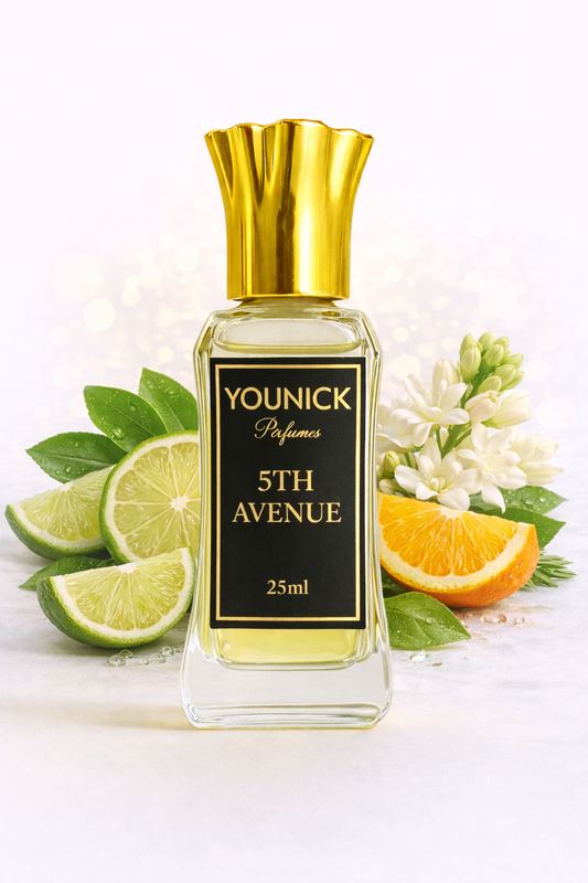 YOUNICK 5th Avenue Attar – Long Lasting Floral Citrus Musk Perfume Oil