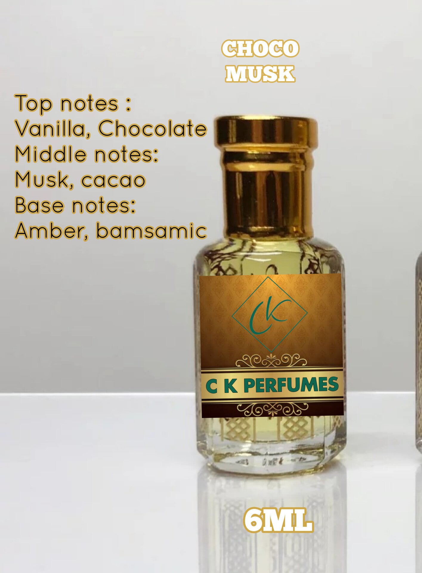 CHOCO MUSK 6ML ATTAR HIGH QUALITY PERFUME OIL FOR LONG LASTING FROM YOUNICK PERFUMES