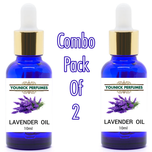 LAVENDER ESSENTIAL OIL 10ml*2=20ml pure lavender oil by YOUNICK