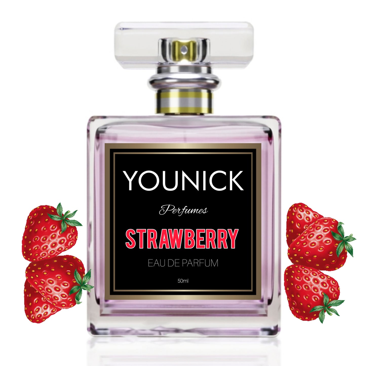 YOUNICK Strawberry Perfume For Women 50ml EAU DE PARFUM