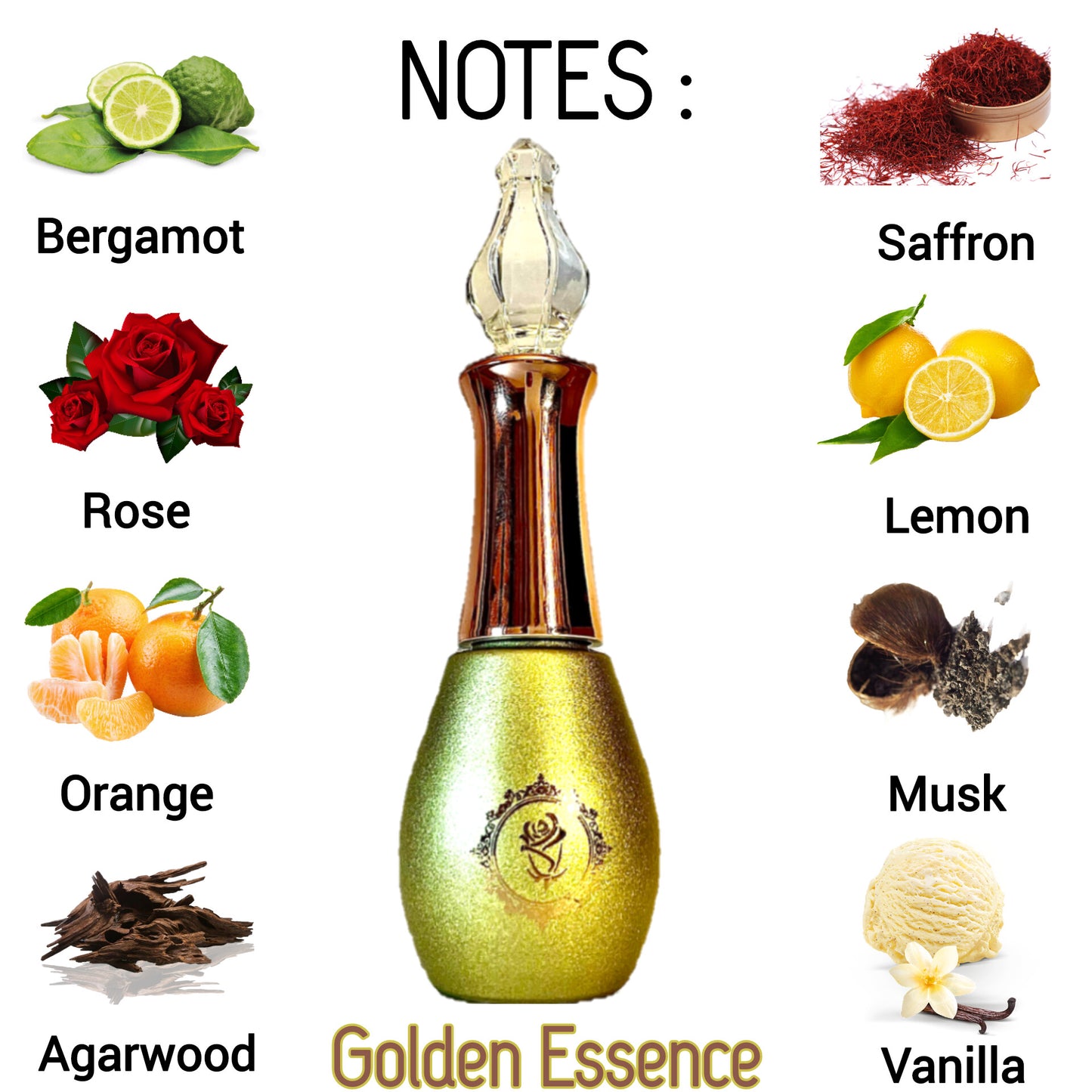 Gold Essence by Younick Perfumes 10ml Roll On (Premium Attar Series)