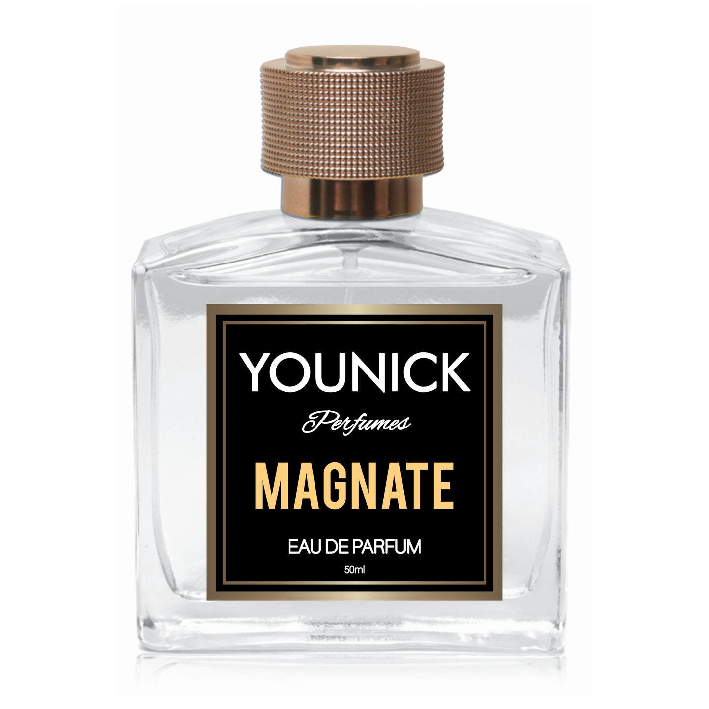 YOUNICK MAGNATE PERFUME 50ML, STRONG FRENCH FRAGRANCE EAU DE PARFUM