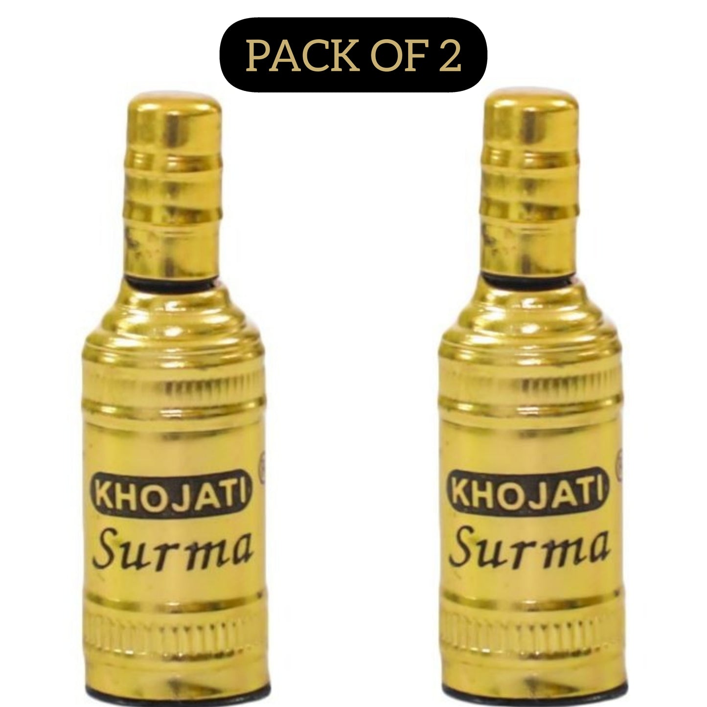 Deluxe Khojati Surma Combo Pack Of 2 (Original with Almond Oil)