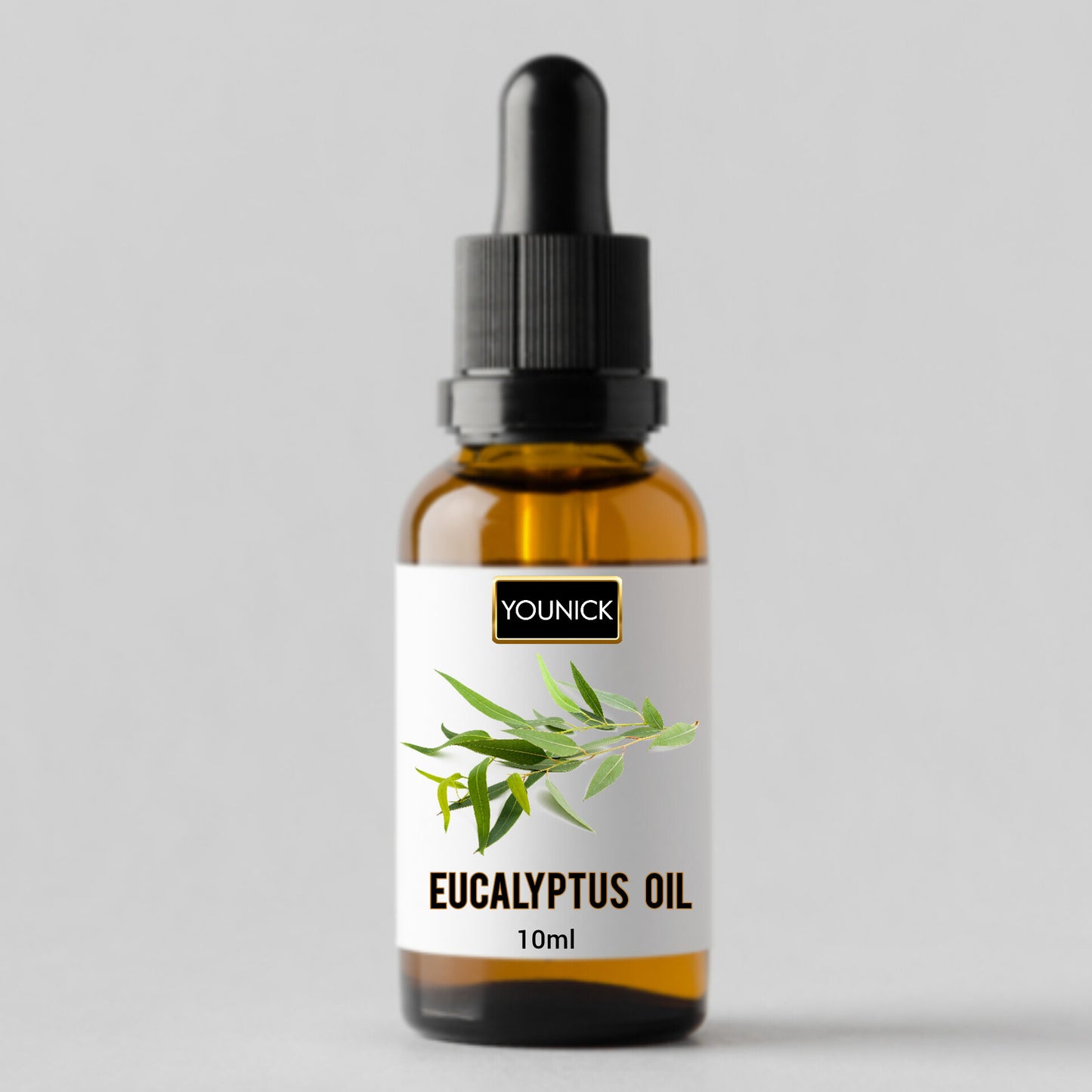 YOUNICK Eucalyptus Essential Oil 10ml with Dropper | 100% Pure & Natural Essential Oil | Aromatherapy, Skin & Hair Care