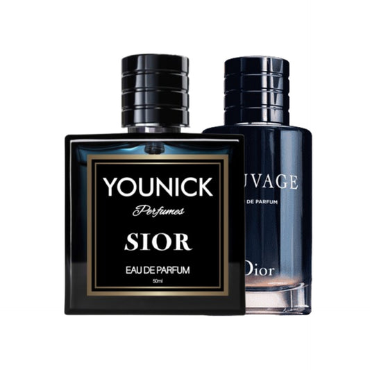 Sior by younick perfumes 50 ml unisex perfume EAU DE PARFUM (INSPIRED VERSION OF SA*VAGE DIOR)