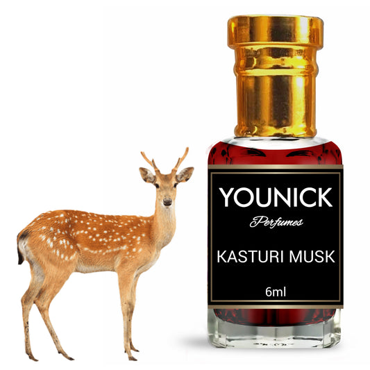 Original Kasturi Musk by Younick Perfumes 6ml attar long lasting high quality attar oil