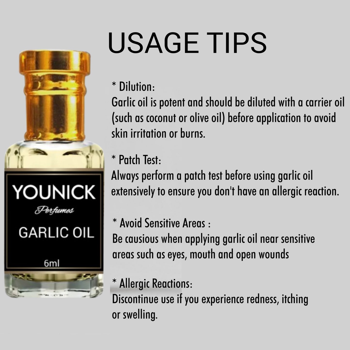 YOUNICK GARLIC OIL (LAHSUN OIL) 6ML