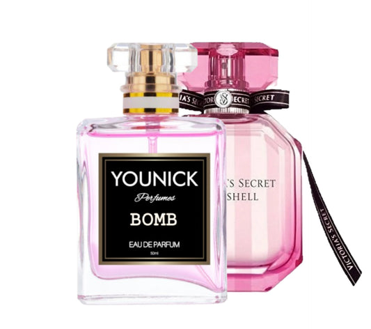 BOMB BY YOUNICK PERFUMES WOMEN PERFUME 50ML Eau de Parfum (INSPIRED BY V*CTORIAS S*CRET BOMBSHELL)