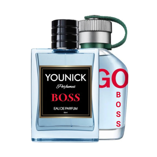 BOSS 50 ML EAU DE PARFUM BY YOUNICK PERFUMES | FRENCH PERFUME FOR MEN (INSPIRED VERSION OF H*GO BOSS)