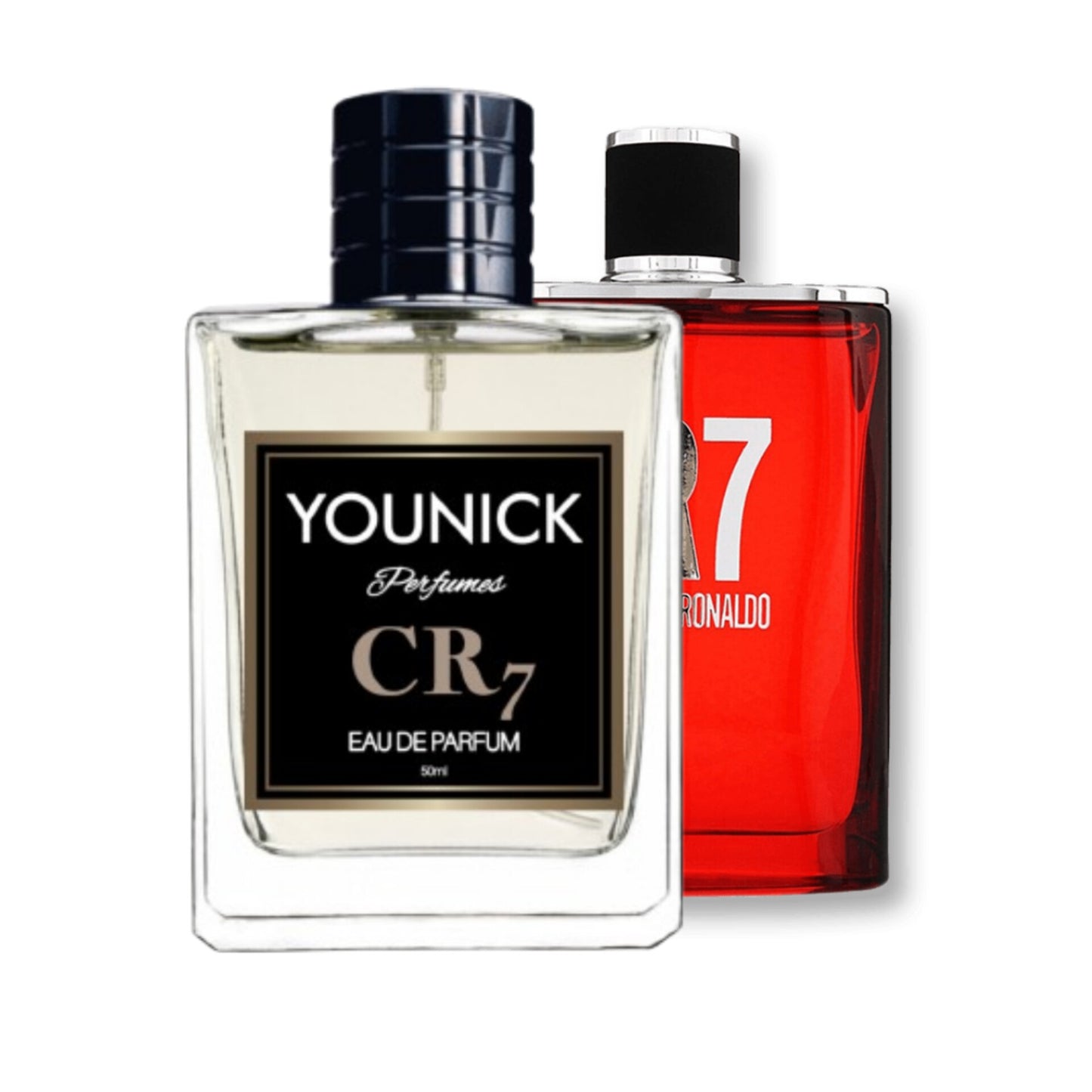 YOUNICK CR7 50ML Perfume Eau de Parfum – Inspired by CR7 by Cristi*no Ron*ldo | Ar0m*tic Foug*re Fragrance