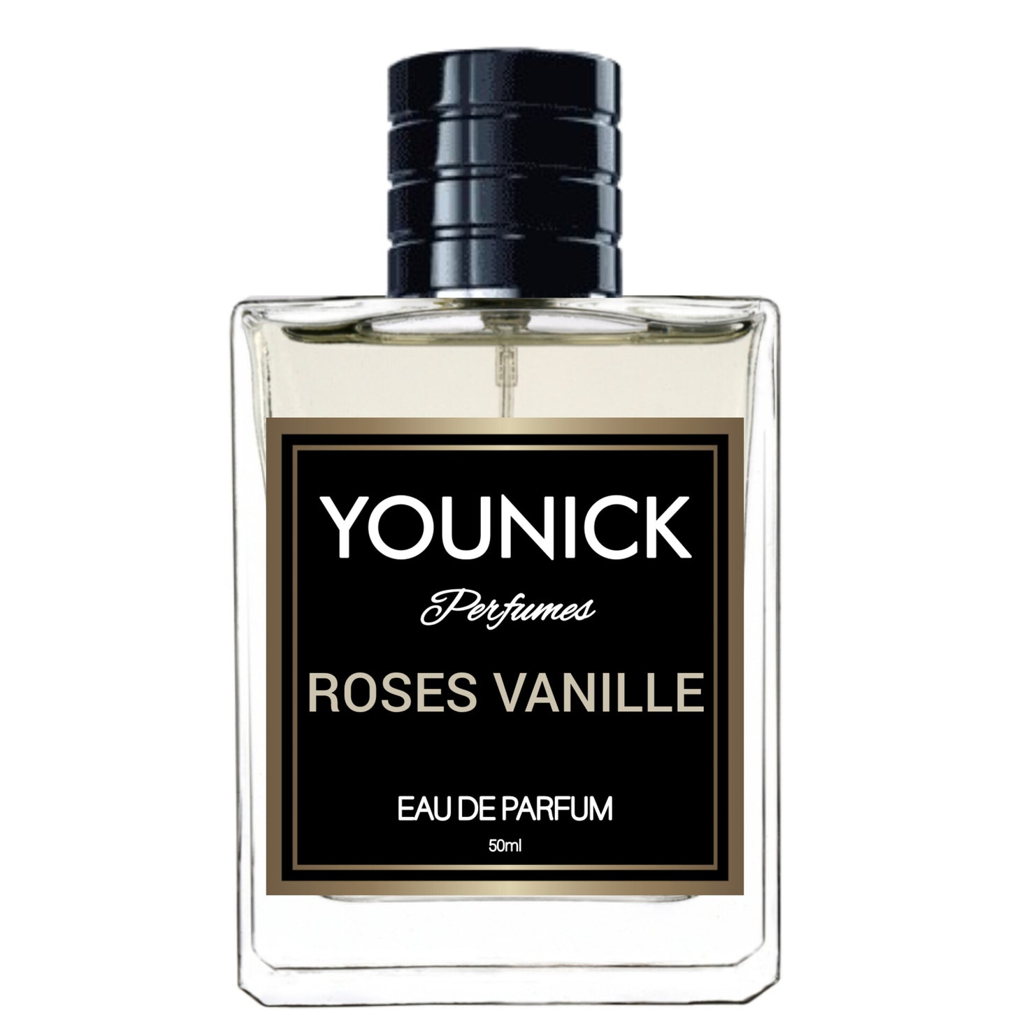 Roses Vanille Women Perfume by Younick - 50ml/100ml Eau de Parfum, Elegant Floral and Warm Fragrance