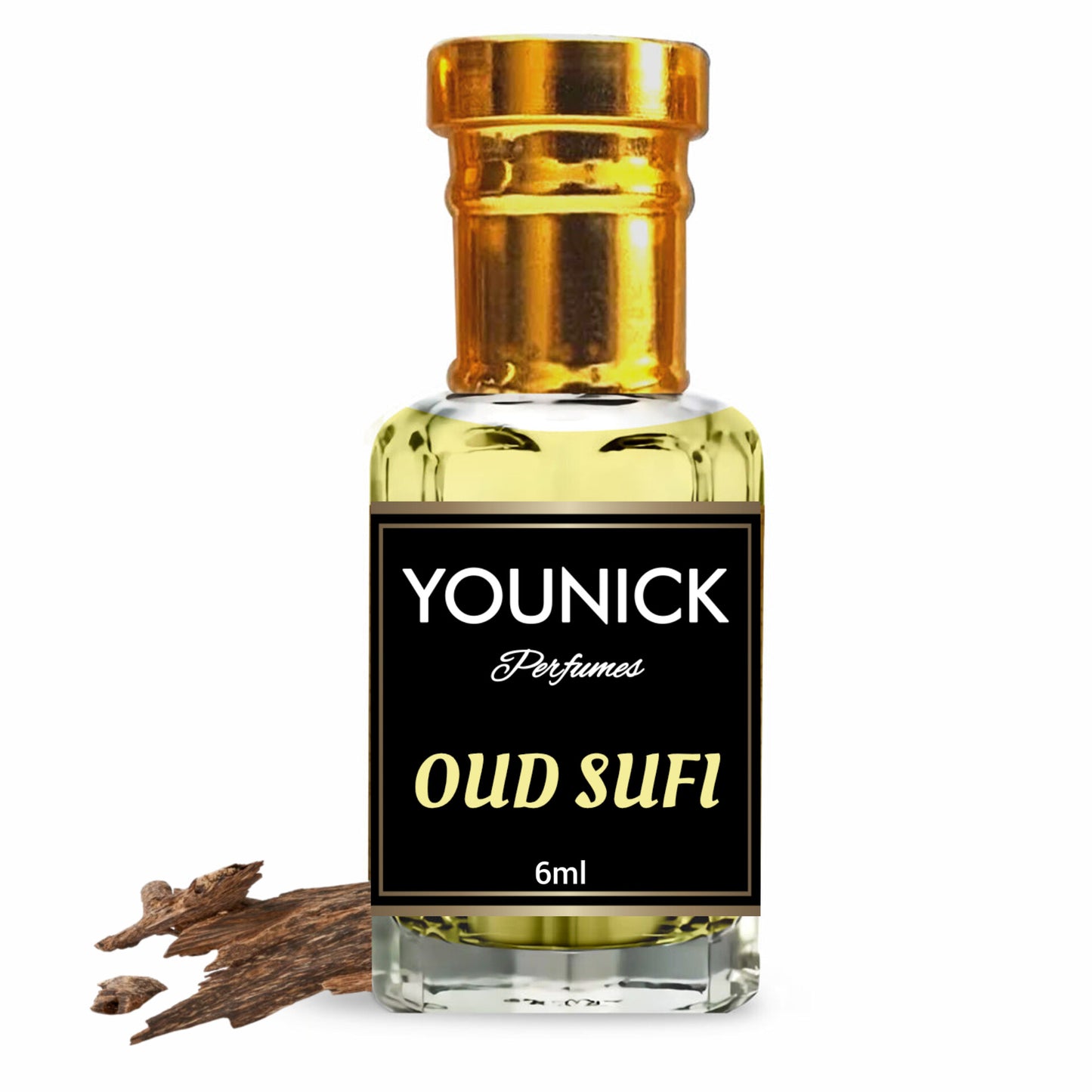 Oud Sufi 6ml/12ml Attar by Younick – Luxurious Long-Lasting Unisex Attar