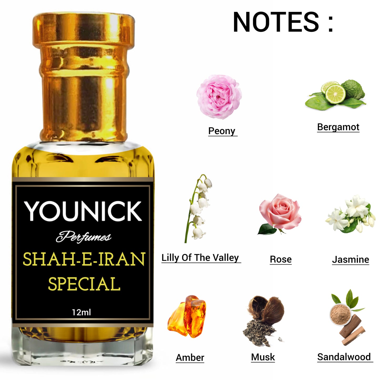 SHAH-E-IRAN SPECIAL 6ML/12ML Attar – Premium Floral Woody Fragrance