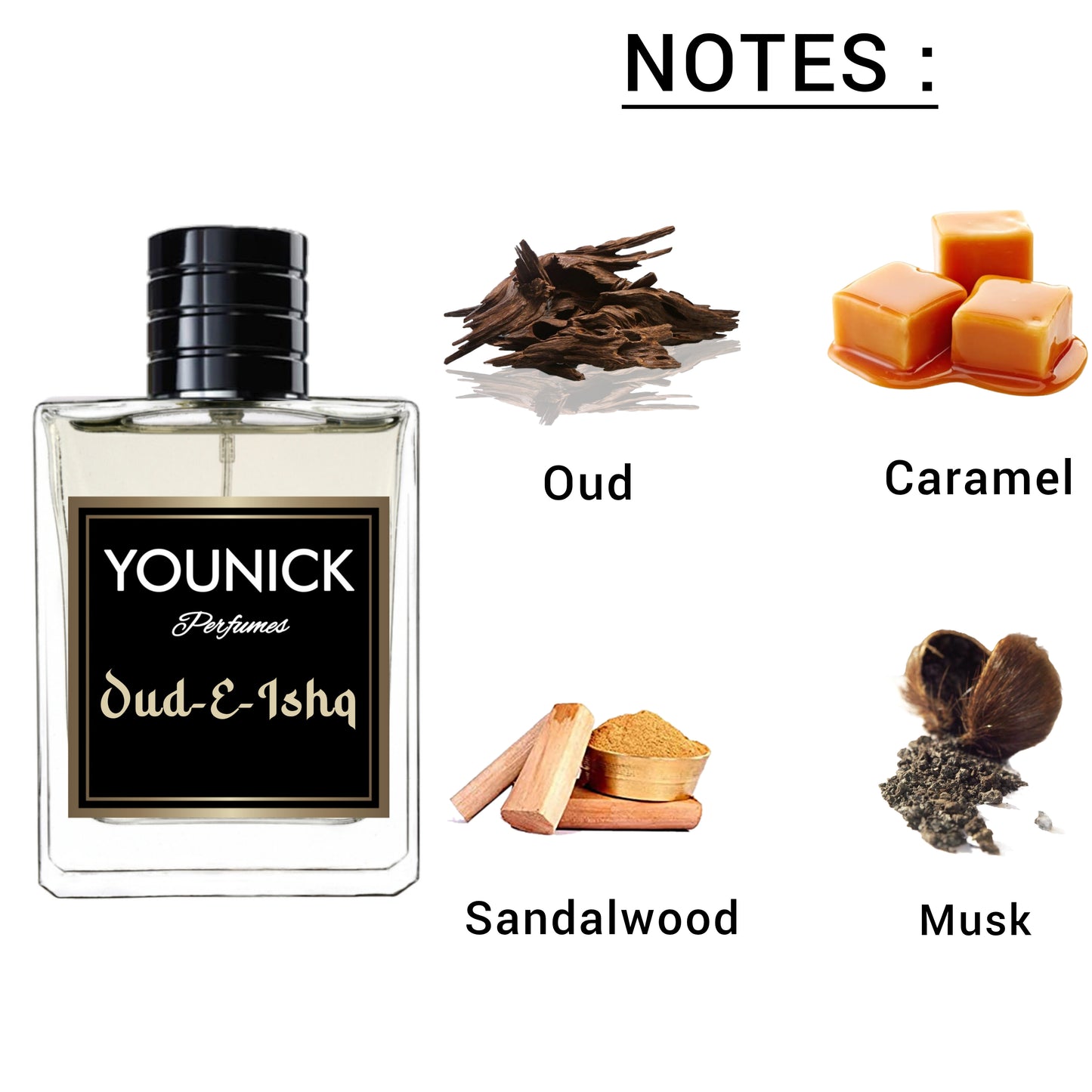 Oud E Ishq by YOUNICK - Eau de Parfum (50ml/100ml)