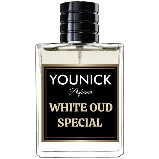 White Oud Special Eau de Parfum by YOUNICK Perfumes (50ml/100ml) – Exquisite Unisex Arabic Fragrance