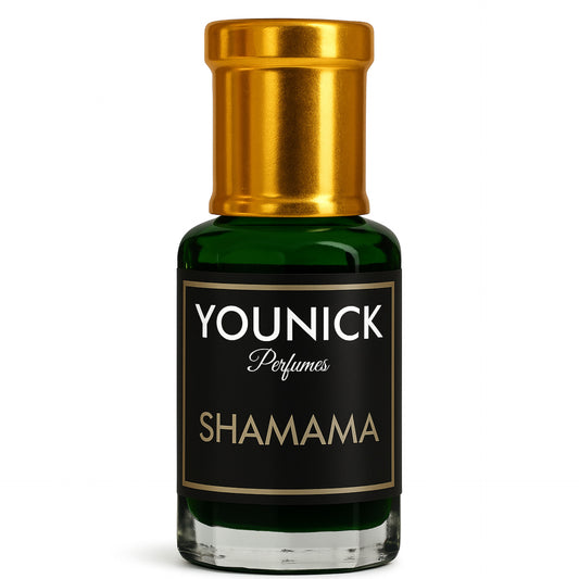 Shamama Attar 6ml/12ml by Younick – An Intense, Earthy Blend of Exotic Herbs